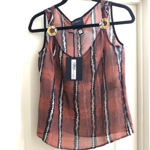 Roberto Cavalli silk top